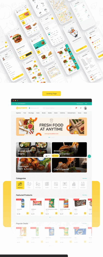 Citi977 – Food & Grocery Delivery screenshot 1